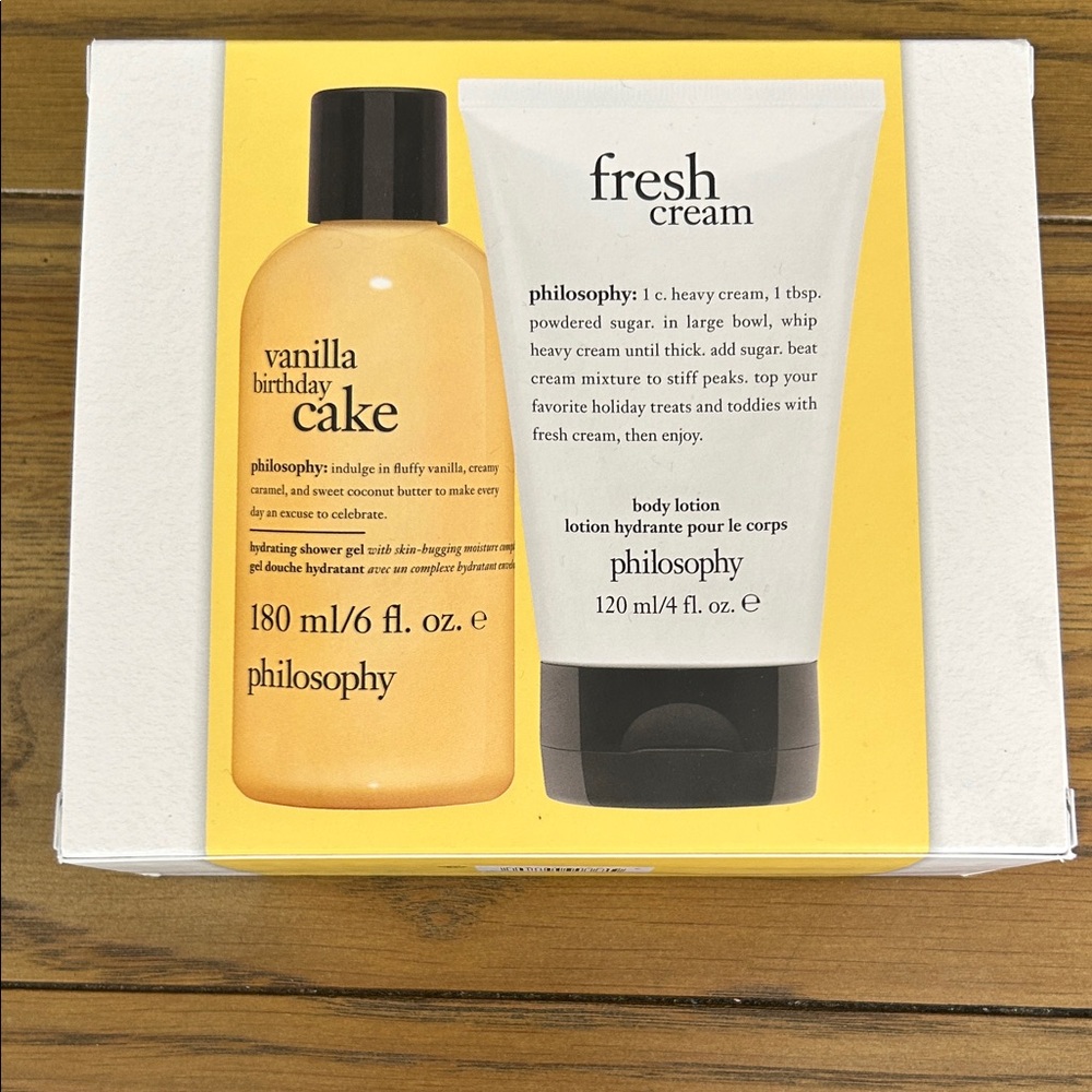 Philosophy Vanilla Birthday Cake Shower Gel & Fresh Cream Body Lotion